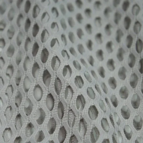 Katharine Kidd Gray Navy Fish Net Mesh Long Sleeve Athletic Athleisure Top Sz M - Picture 8 of 8